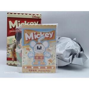 Pop Mart Mickey Childhood Of Boundless Imagination BEVERAGE MICKEY Open Bottom